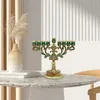 Posiadacze świec Manukkah Menorah Candlestick Candelabrum Candelabra Holder na bankietowy kominek do jadalni