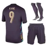 2024 Kane Englands 24 25 Men Kid Kit Socks Soccer Jerseys Sterling Rashford Sancho Mount Foden Saka Boy Training Pre Match Training Set Football Shirt