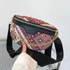 Totes Shoulder Bags Women Crossbody Bag National Ethnic Vintage Embroidered Waist Packs Satchel Messenger