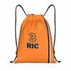 Personalizado Ricciardo RIC 3 Cordão Sacos Homens Mulheres Leve Sports Car Sports Gym Storage Backpack f72C #