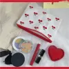 Вишневая вышивка косметические сумки на молнии санкет помада ins in in kawaii retro Girls Canvas Bag Saup Case Necesser милый ulzzang w6ys#