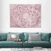 Arazzi MANDALA ROSA LUCE PER LUGLIO Arazzo arredamento camera da letto murale decorativo estetico