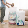 Storage Bags Moisture-proof Quilt Toy Clothing Sorting Organization Drawstring Luggage Home Pockets Large-capacity Pac G5J9