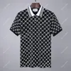 2024SS Designer Polo-Shirts Männer Luxus Polos Freizeitmänner T-Shirt Schlange Bienenbrief Druck Stickerei Mode High Street Man Tee US Size XS-XL