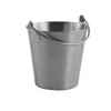 Plates Versatile Stainless Steel Dessert Pails Mini Metal Bucket With Handle Buckets Perfect For Weddings And Home Use KXRE