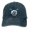 Cappellini da baseball Fullmetal Alchemist Anime Cappello multicolore Cappello con visiera da uomo Berretto da cowboy da donna Homunculus Ouroboros Visiera da baseball Proteggi cappelli