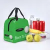 Né dans un sac à lunch de balle de golf Femmes Thermal Cooler Isolate Lunch Couning Box For Children School Work Food Picnic Tote Sacs U6MG #