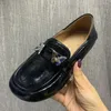 Casual Shoes Summer Women Flats Fashion Mullers Plus Size Patent Leather Female Loafers