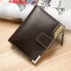 Baellerry court luxe hommes portefeuilles Zipper Coin poche porte-carte mâle portefeuille pochette porte-photo marque homme sacs à main portefeuille z0OJ #