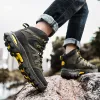 Boots Men Hiking Shoes Outdoor Hiking Boots Men Women Trekking Shoes Walking Climbing Shoes Mountain Sport Boots Hunting Men Sneakers