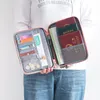 Hot Travel Wallet Family Passport Holder Creative Imperproof Document Case Organizer Accoux de voyage Document Sac Holder P61A #