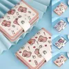 Anti Thief ID -kort Holder Cute Bear Busin Card Holder Organizer Coin Pouch Wallets Bag Bank Credit Bus Card Cover S4HJ#