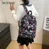 Torby szkolne plecak nylon duża pojemność urocza moda prosta studencka Butflies School Butflie