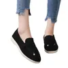 Casual Shoes Ballet Balet Flats Sporty solidny kolor okrągłe palce i wszechstronne klasyczne duże