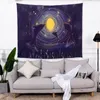 Tapissries Space Tapestry Star Sky Print Wall Hanging Witchcraft Hippie mattan Boho Decoration Home Decor Tapisserie