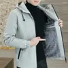 Herenjassen Gewatteerde donsjas met capuchon Outdoorkleding Nieuwigheden Parka's in promotie Mannelijke gewatteerde jassen Winter 2024 Jeugd Koreaans