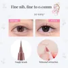 FLORTTE MIKKO Co Branded Kleur Waterdichte Eyeliner Pen Eyeliner Vloeibare Pen 10 Kleuren 0.5 ml Schoonheid Cosmetische 240325