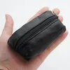 Multi-usages Mini Zipper Purse Portable Car Key Case Cuir Souple Hommes Femmes Portefeuilles Porte-clés Fi Unisexe Changement Coin Sacs x3AW #