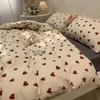 Nordic Pink Black Checkerboard täcke täcke med kudde fall lakan barn flickor sängkläder set kung drottning tvilling kawaii