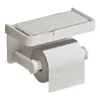 Zeepdispenser WC-papier Plank Toilethouder Ruimte Aluminium opslag Wandmontage Waterdicht 170x140x80mm Badkamerrek