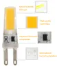 Mini Mini Mini Lampada Dimmable Cob 5W Светодиодные светодиоды Силиконовые хрустальные лампы 220 В хрустальные светильники теплые белые лампочки