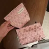 clutch Fi Sweet Three-dimensial Pink Love Cosmetic Bag Canvas Wing Bag Girl Travel Korean Versi MakeUp Storage Bags e1J9#