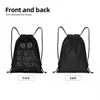 coralines Drawstring Bag Women Men Portable Sports Gym Sackpack Halen Horror Movie Shop Storage Backpacks j8b7#