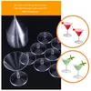 Wine Glasses 10pcs Plastic Cup Party Cocktail Whiskey Wineglass