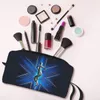 Personnalisé Star Of Life Voyage Sac Cosmétique Femmes Emt Paramedic Médical De Toilette Maquillage Organisateur Lady Beauté Stockage Dopp Kit f9dY #