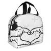 Umph Love Lunch Tote Cooler Bags Thermo Ctainer geïsoleerde lunchbox D5K8#