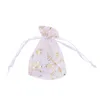 50 stks Sieraden Tule Tasje Organza Bruiloft Xmas Party Favor Gift 7 cm * 9 cm Snoep Zakken Sieraden zakjes r3Xs #