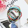 Fußkettchen 7 Teile/satz Persönlichkeit Handgemachte Barfuß Frauen Elastische Boho Fußkettchen Fuß Schmuck Zubehör Knöchel Armbänder Samen Perlen