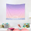 Tapeçarias Dreamy Ocean Sunset Tapeçaria Quarto Decoração Decorativa Mural Quarto Japonês