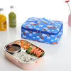 Bolsa de lancheira isolada quadrada engrosse o refrigerador térmico Bento BONTO BAIXA PORTURA DE ALIMENTAÇÃO Travel Travel Picnic Storage Bolsa Bolsa Kid U7ix#