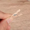 Ramki 100pcs 25 cm drewniane spinki do ubrania kołki