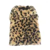 Hundkläder husdjurshundar leopard tryckt valp mjuk varm bomullskläder sommar för liten pojke snabbt
