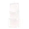 Storage Boxes 6 Pockets Foldable Hanging Bag Type Behind The Door Fabric Dustproof Household Closet Rack