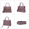 La Festin Trend Retro Mini Book Handbag Fashion One-Shulder Portable Messenger Leather Female Crossbody Bag design 240326