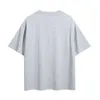 Vroege lente nieuwe Sp5DER100 puur katoen paar korte mouwen zomer niche trendy merk unieke T-shirt losse ins T-shirt Tees