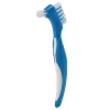 Paquet de 12 brosses à dents brosse de nettoyage de prothèse dure brosse à dents fausses brosse à dents