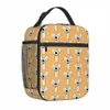 méchant Big Eyes Sac à lunch isolé Portable Alphabet Lore Lettre la plus mignonne Y Sac isotherme Fourre-tout Boîte à lunch Plage Voyage Bento Pouch r5iX #