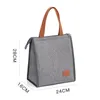 Sac à lunch fourre-tout portable Sac isotherme frais Voyage en famille Boisson pique-nique Snack Garder le sac de rangement frais Femmes Hommes Bento Box i3Jo #