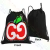Sevimli Kiraz Sanat Çizme Çantaları Spor Salonu Çantası Sıcak Yeni Stil Hafif Multi-Fonki B5R3#