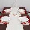 Tapis de Table LOVE Valentines Gnome, napperons pour salle à manger, 12x18 pouces, ensemble de 4 décorations, fête intérieure et extérieure