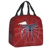 Spider Web Termal Isolato Borse per il pranzo Donne Resuidimento PRANZE PRANZE PER BAMBINI BENDIO MULTIFURTI Bento Box K4O3#