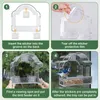 Other Bird Supplies BMBY-Window Feeders For Outside Clear Window Feeder With 3 Strong Adhesive Sheets Transparent Acrylic House