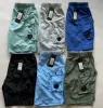 6 Farben, eine Linse, Brille, Taschenhose, Shorts, lässig, gefärbt, kurze Strandhose, Sweatshorts, Badeshorts, Outdoor-Jogging-Trainingsanzug, Größe M-XXL, Schwarz