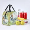 Sarah Kay Swing Girl Carto Lunch Bag Portable Isolé Toile Refroidisseur Mignon Country Life Thermique Pique-Nique Voyage Lunch Box J1Gg #