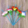 Disposable Cups Straws 20 Pcs Decorative Flexible Drinking Party Colorful Drinks Extra Long Supplies