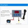 XH-W3002 Temperaturkontroller LED Digital Control Thermostat Microcomputer Switch Thermoregulator Sensor AC110V-220V DC12V 24V